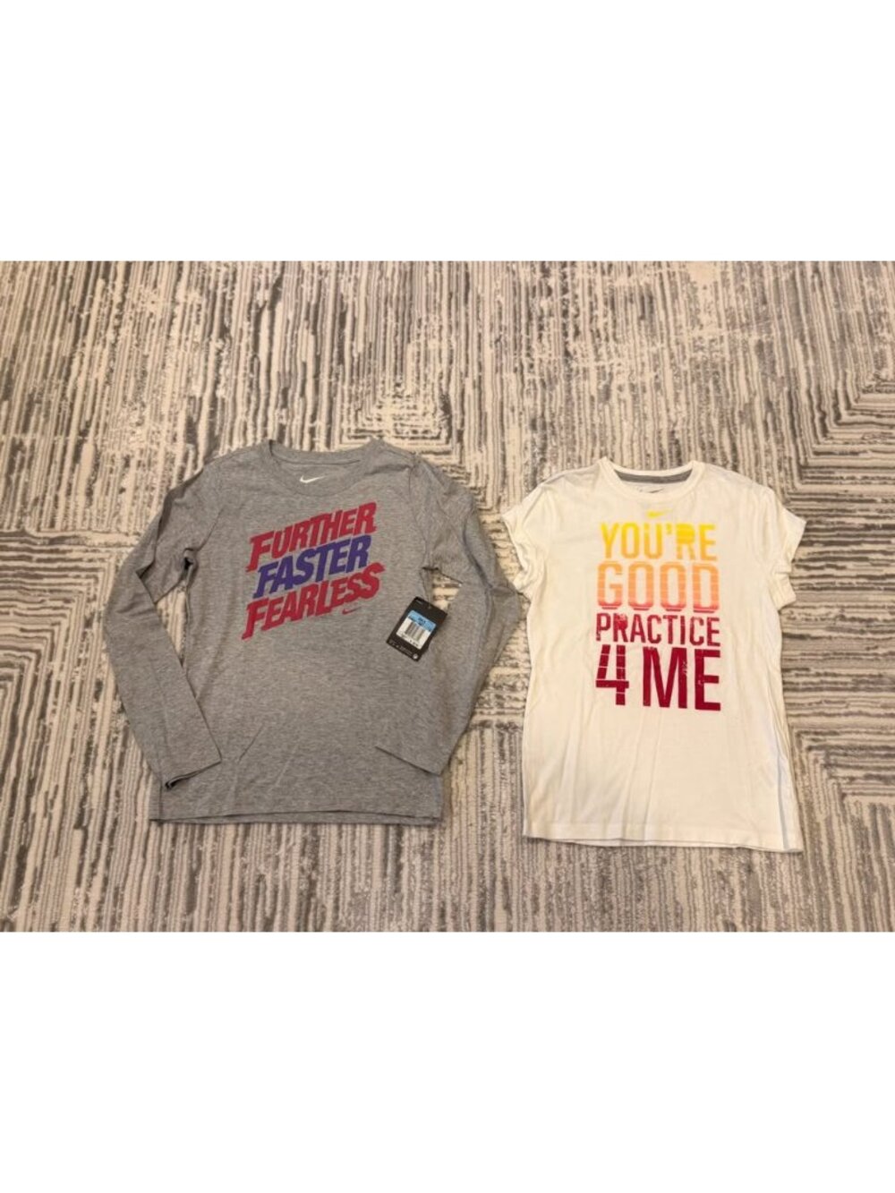 NEW Nike girls youth medium 10/12 2-shirt Bundle MSRP $40